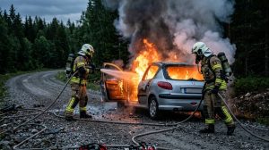 Нюансы экспертизы пожаров в автомобилях